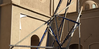 Hommage à Eiffel by DEC pour Kashan en Iran 